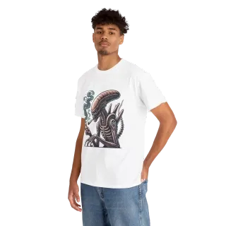 T-Shirt 024 Person 4 White